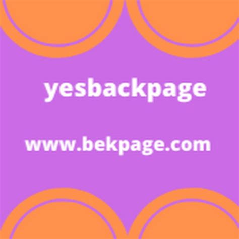  1. . Yesback page